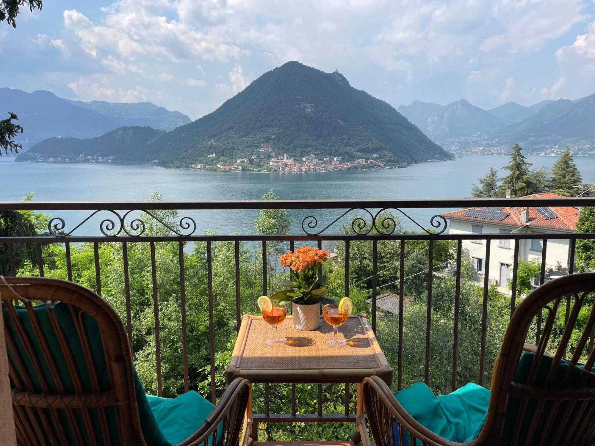 Appartamento Lake View Di Villa Giuliana Sulzano Exterior foto