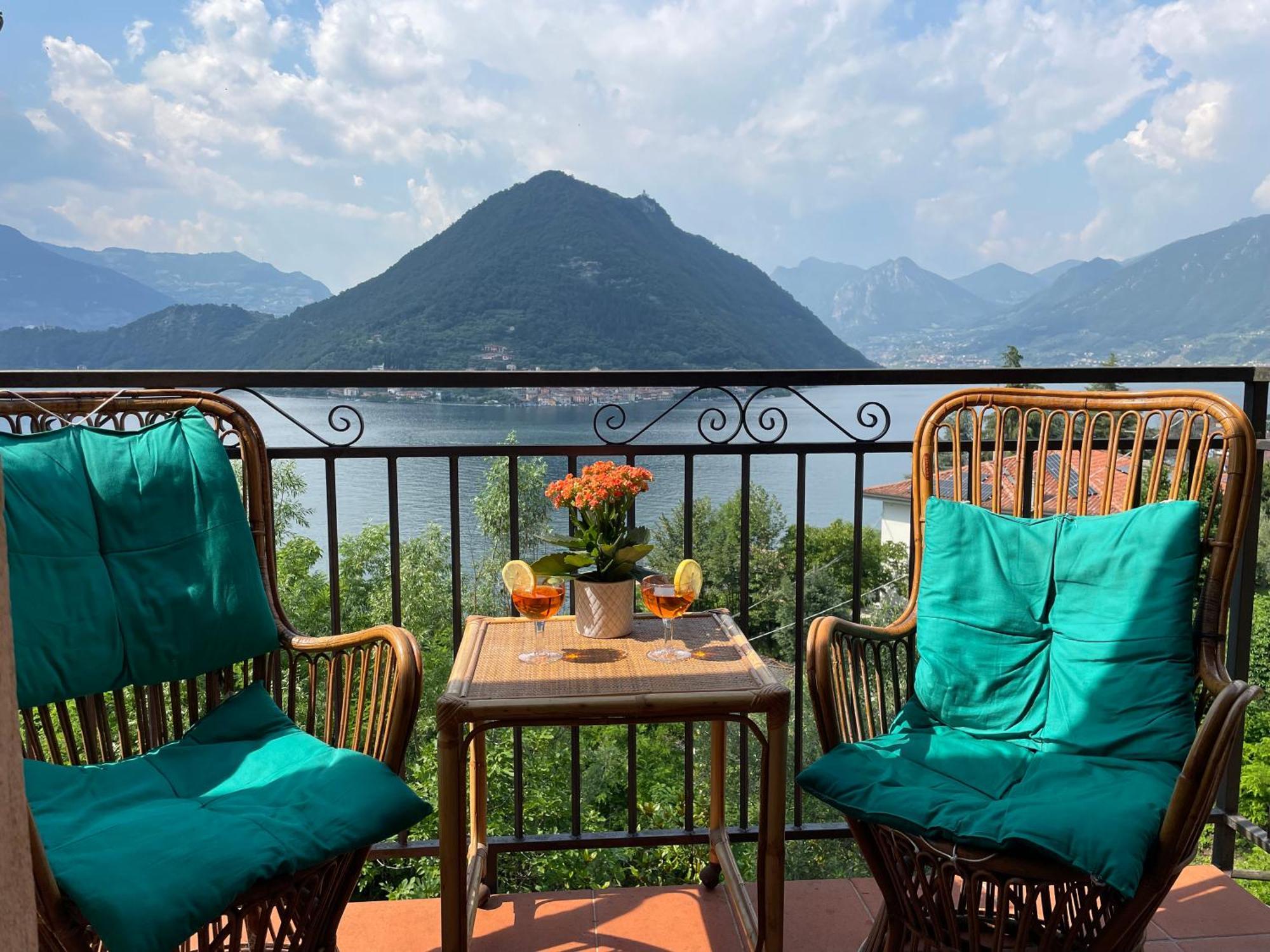 Appartamento Lake View Di Villa Giuliana Sulzano Exterior foto